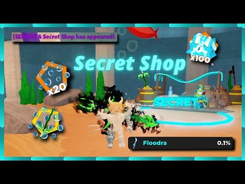I Found The Coral Kingdom 🔒Secret Shop And Opened 100 Aquatic Chests🔒 In Roblox Treasure Quest