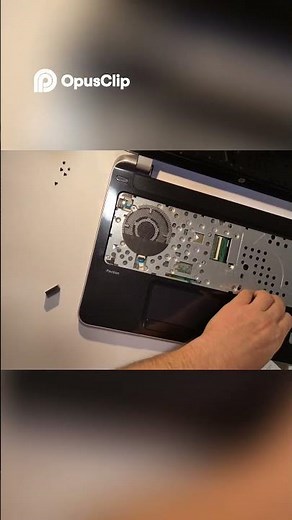 Cómo extraer la placa base de una Laptop HP 🛠️💻 #Shorts
