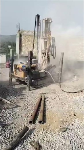 Foundation Pilling using hydraulic machinery