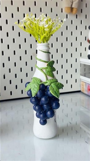 DIY Bottle painting #artshorts #handmade #shorts #viralshorts #diy #trending #pistashellcrafts