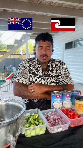 Delicious Islander Raw Fish and Oka Recipe