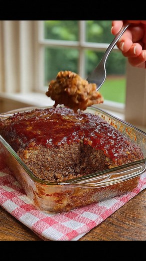 🍞 Easy Amish Meatloaf Recipe ✅ Ingredients For the Meatloaf 2 lbs ground beef (80/20 works best for tenderness) 1 cup crushed buttery crackers (or breadcrumbs) 1 medium onion, finely diced 1 cup milk 2 large eggs 1 tbsp Worcestershire sauce 1 tsp salt 1 tsp black pepper 1 tsp garlic powder 1 tsp onion powder ½ tsp paprika (optional) For the Sweet Amish Glaze ¾ cup ketchup 2 tbsp brown sugar 1 tbsp mustard (yellow or Dijon) 1 tbsp Worcestershire sauce Optional: ½ tbsp apple cider vinegar (adds t
