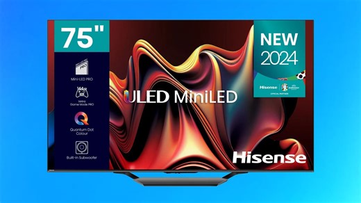 Save $500 on the 75-inch Hisense U7 4K smart TV on Walmart