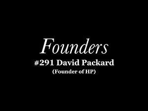 David Packard (Founder of HP)