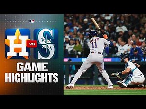 Astros vs. Mariners Game Highlights (4/11/26) | MLB Highlights
