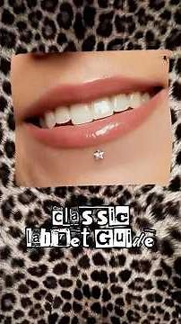 Lip piercing aka labret piercing 101 🫦 #lippiercing #alternative #piercing
