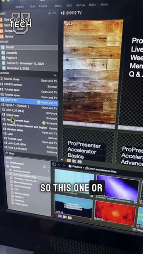 Day 34 #propresenter tips: It's not the whole thing