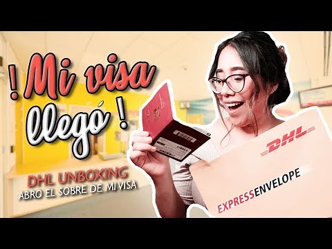 CÓMO RASTREAR LA VISA AMERICANA POR DHL Y COMO RECOGER EL PAQUETE DHL CON VISA DE TURISTA APROBADA