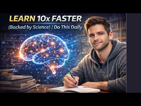 How to Learn Anything Faster Than Everyone (Science-Backed)