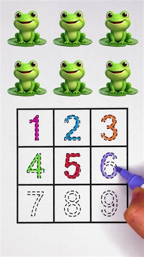 Let's Color & Learn Numbers | Counting 1 to 10 #kids #fun #art #drawing #easy
