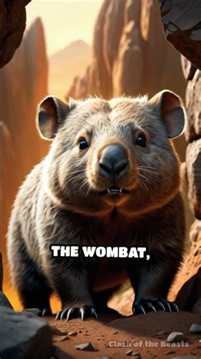 Red Kangaroo vs. Wombat: Aussie Marsupial Faceoff