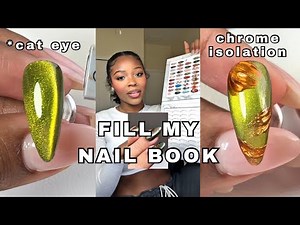Fall Foliage Nails 🍂✨ Cat Eye Nail Tutorial | Chrome Isolation Nails | 3d Nail Art Tutorial