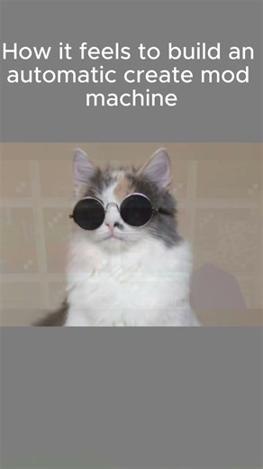 How it feels to build an automatic create mod machine