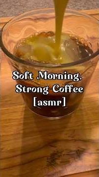 Soft Morning, Strong Coffee [asmr] 4/1