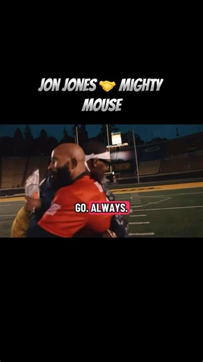 JON JONES 🤝 MIGHTY MOUSE #jonjones #mightymouse #mma #ufc