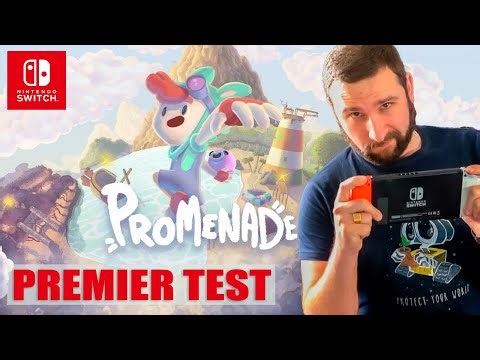 PROMENADE sur NINTENDO SWITCH 🖼️ PREMIER TEST & GAMEPLAY FR