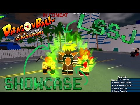 [DBOG] - LEGENDARY SUPER SAIYAN FORM SHOWCASE | SAIYAN RACE LEGEND FORM | LSSJ