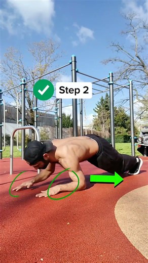 Russian Push-Ups made up easy( 3 steps)