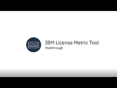 License Metric Tool walkthrough