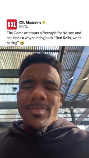 XXL on Instagram: "The Game attempts a freestyle for his son and still finds a way to bring back “Red Rolls, white ceiling” 😭 🎥 harlemtaylorr/TikTok"