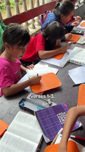 Kids at Compassion Memorize Scripture
