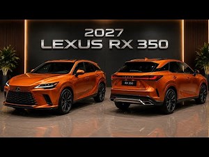 😱 NEW Lexus RX 350 2027 – Stunning Design & Premium Features