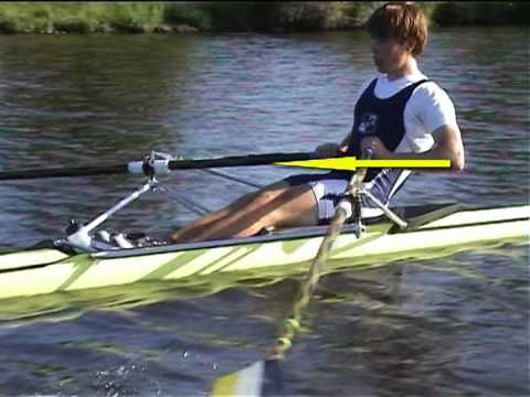 Rudertechnik rowing technique RCB Skiff