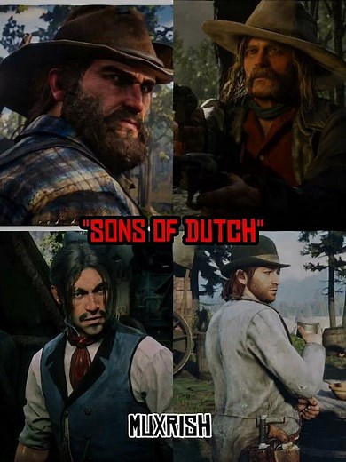 RDR2: Sons of Dutch and Hosea #rdr2 #fyp #dutchvanderlinde #dutch #reddeadredemtion2 #usa #fyp