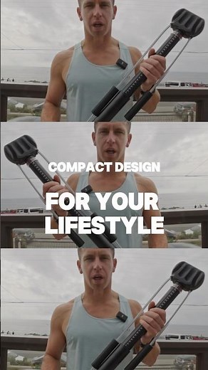 THE BEST COMPACT WORKOUT DEVICE FOR ON THE GO!