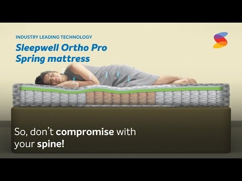 Sleepwell Ortho Pro Spring Mattress