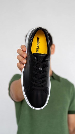 The Low-Top is here. Not your average sneaker. Not even close. ✅ Full Grain Leather ✅ High Performance EVA Outsole - the same material in fancy running shoes ✅ Insoles That Mold To Your Feet For A Custom Fit ✅ Free Shipping, Free Returns, & A 2-Year Warranty | Amberjack