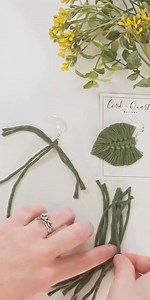 DIY macrame earrings😍 | The Good Stuffs