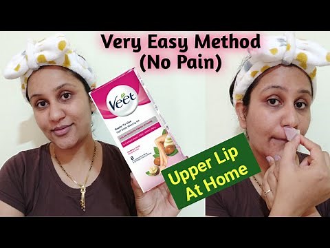 Remove Facial Hair With Wax Strips || How To Remove Upper Lip, Chin Hair At Home || Safe n No Pain