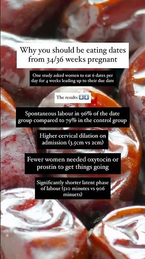 Should you eat dates while pregnant?