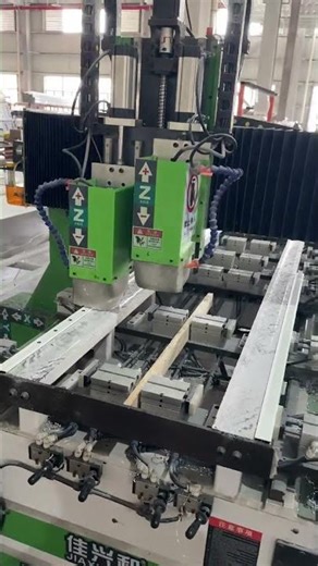 Advanced Automated Drilling for Shutter Frames | High-Precision Factory Production