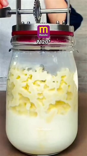 BestFindsCart on Instagram: "Comment for link 🖇️ . . Shake it ’til you make it! 💪🧈 The easiest and most fun way to make fresh butter at home. . #handmadebutter #homemade #buttermaker #explorepage✨ #reels"