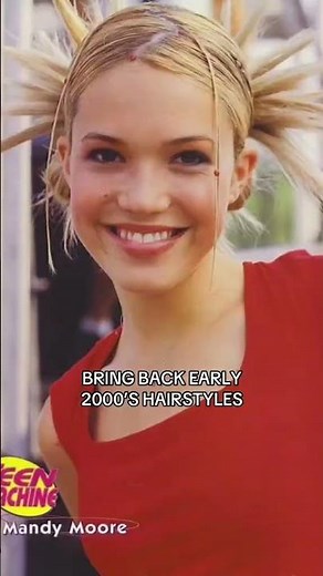 Bring back early 2000's hairstyles!