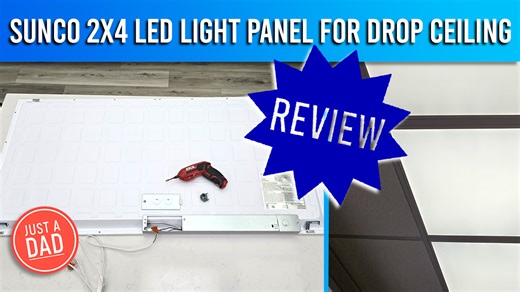 Watch Sunco 2x4 LED Flat Panel Lighting Review & How To Install on Amazon Live