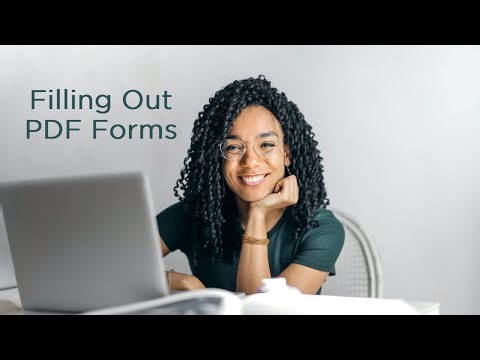Filling Out PDF Forms | Technology Education