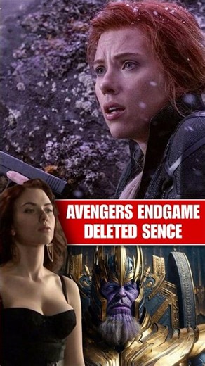 90% Marvel Fans Never Saw This Deleted Natasha Death Scene in Endgame #shorts