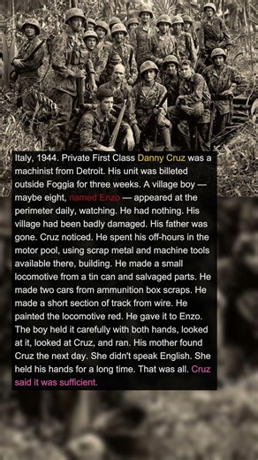 Soldier Spent His Off-Hours Building a Toy Train Set for a Village Boy Who Had Nothing |