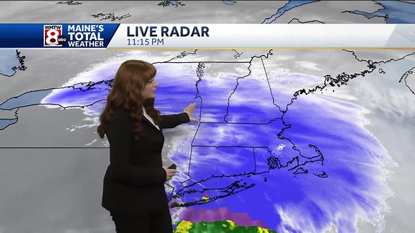Total Weather Alert: Snow moves into Maine
