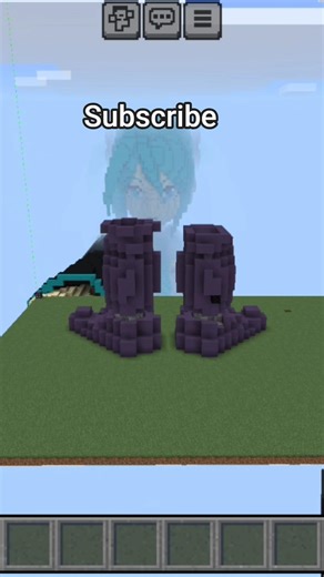 #scary statue in minecraft #subscribe