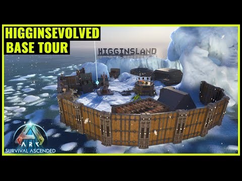 HigginsEvolved Base Tour | Ark Survival Ascended