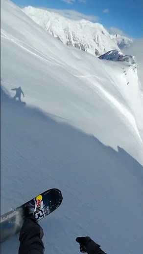 GoPro | Travis Rice's Finals POV 🎬 Natural Selection 2024 #Shorts #Snowboarding