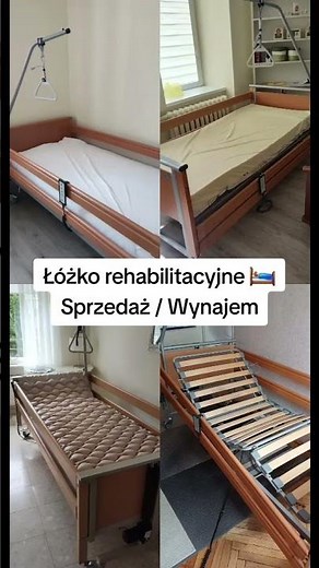 Remote-controlled rehabilitation bed. Sale, rental, delivery and assembly available at Sklepallme...