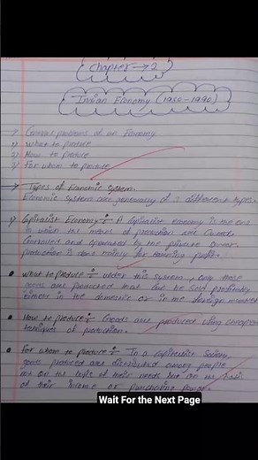 Class 12th Economics Chapter 2nd Indian Economy (1950-1990) | #shorts #class12