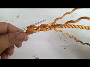 Rope Splicing Joining | 2 pcs. of Rope | How to Splice 3 Stranded Rope?