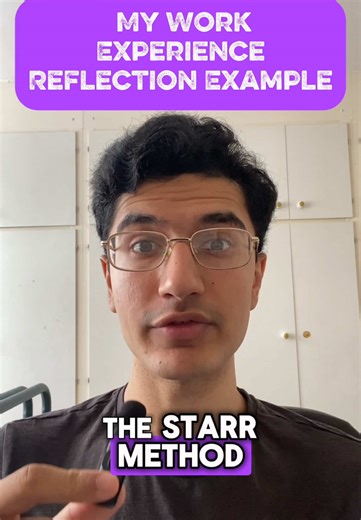 Here’s how I used the STARR method to reflect on my work experience — this exact example helped me stand out in my medicine interviews. I tutored GCSE science during my gap year, and one moment really stuck with me: I explained exothermic reactions using diagrams to help a confused student finally understand the concept. It taught me how to adjust my communication depending on who I’m speaking to — something that’s crucial in medicine, whether you’re speaking to a patient or another healthcare p