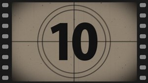 10 Seconds Countdown Ten Zero Retro Stock Footage Video (100% Royalty-free) 1072981889 | Shutterstock